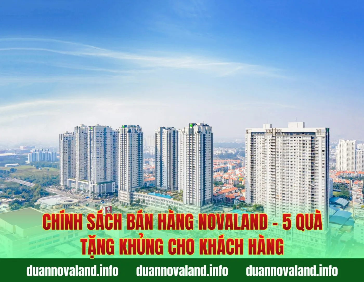 Chính Sách Bán Hàng Novaland - 5 Quà Tặng Khủng Cho Khách Hàng