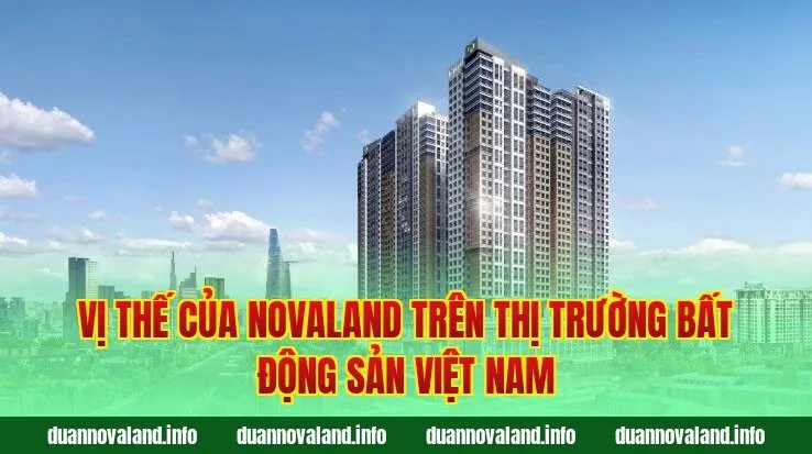 Vị thế của Novaland trên thị trường bất động sản Việt Nam