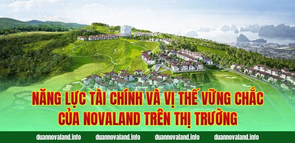Năng lực tài chính và vị thế vững chắc của Novaland trên thị trường