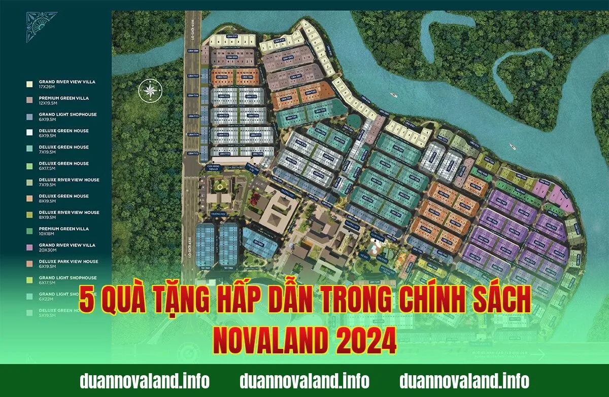 5 quà tặng hấp dẫn trong chính sách Novaland 2024