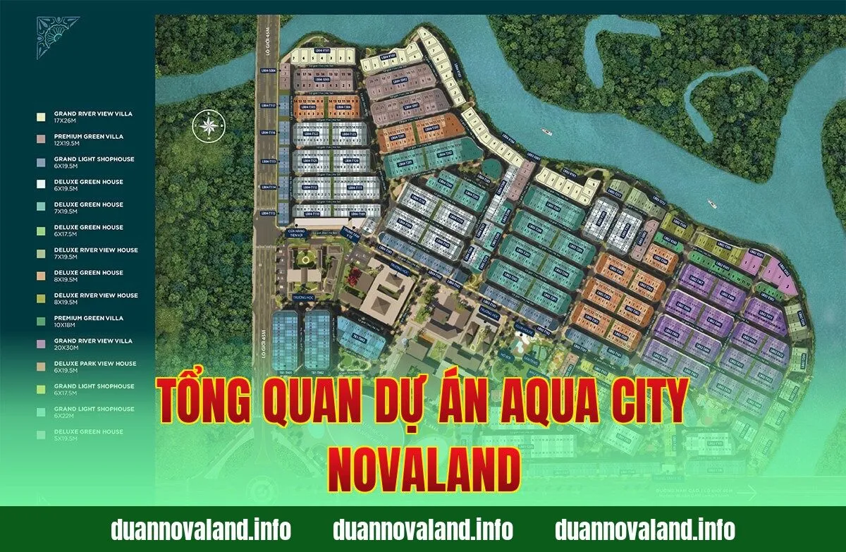 Tổng quan dự án Aqua City Novaland