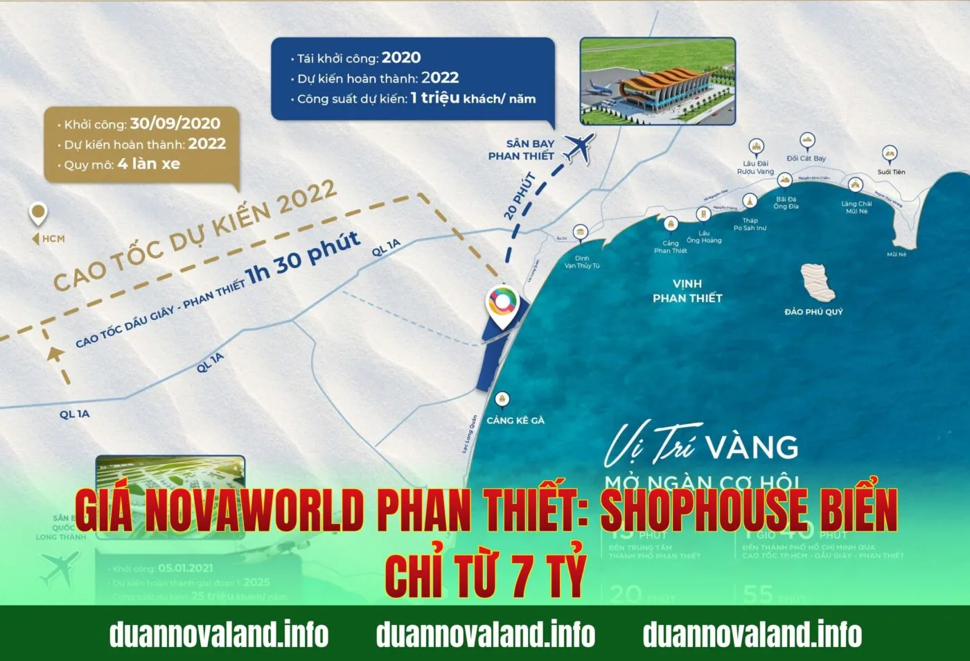 Giá Novaworld Phan Thiết: Shophouse biển chỉ từ 7 tỷ